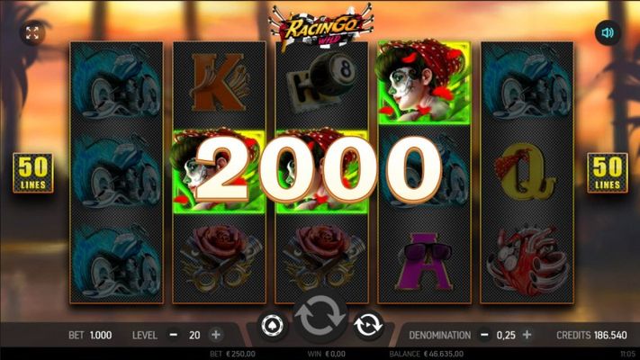 Scatter symbols triggers the free spins feature