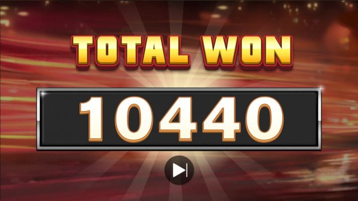 Total free spins payout