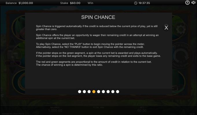 Spin Chance Rules