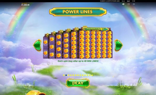 Rainbow Jackpots Power Lines :: Power Lines