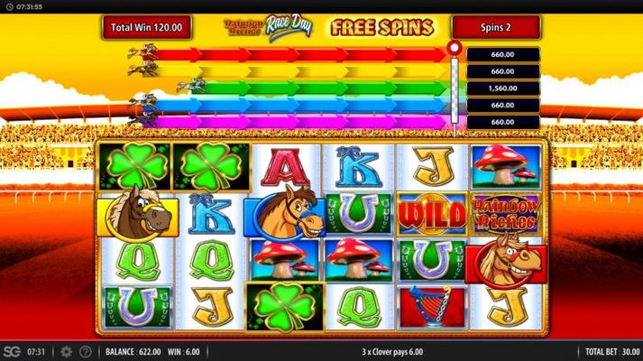 Free Spins Game Board