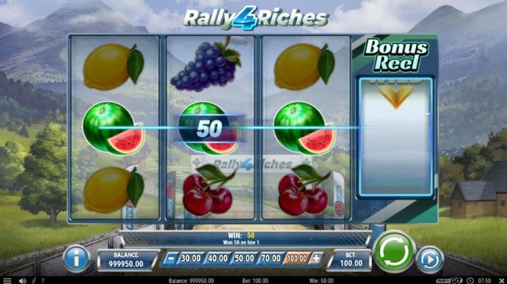 Rally 4 Riches :: Three of a kind win