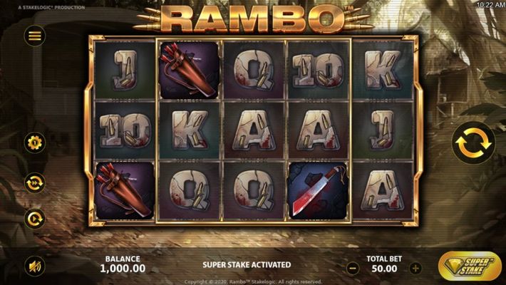 Rambo :: Main Game Board