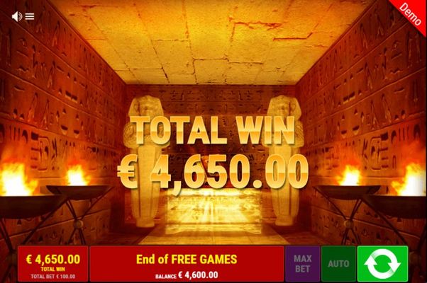 Total Free Spins Payout