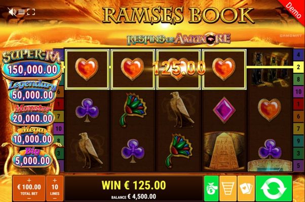 Ramses Book Respins of Amun Re :: Four of a kind