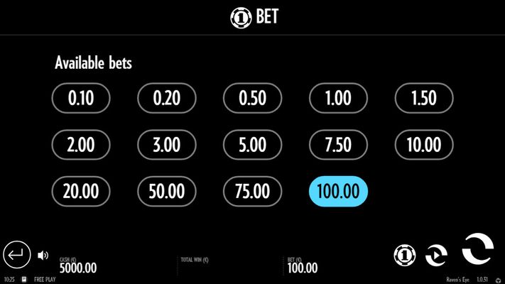 Available Betting Options