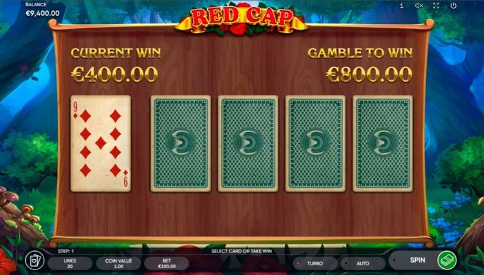 Red or Black Gamble Feature