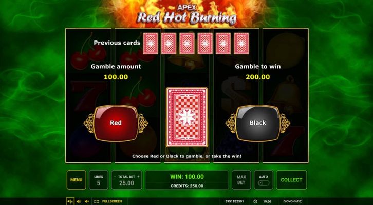 Red or Black Gamble Feature