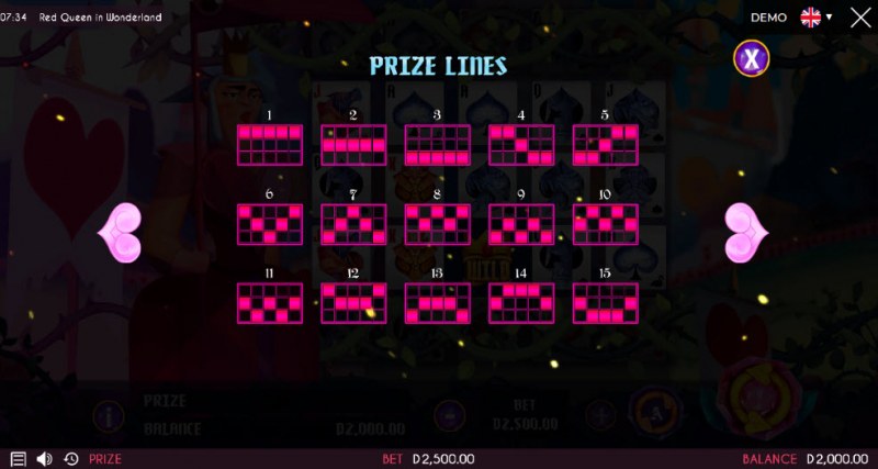 Prize Lines 1-15