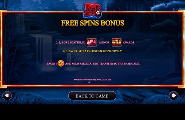 Free Spin Feature Rules