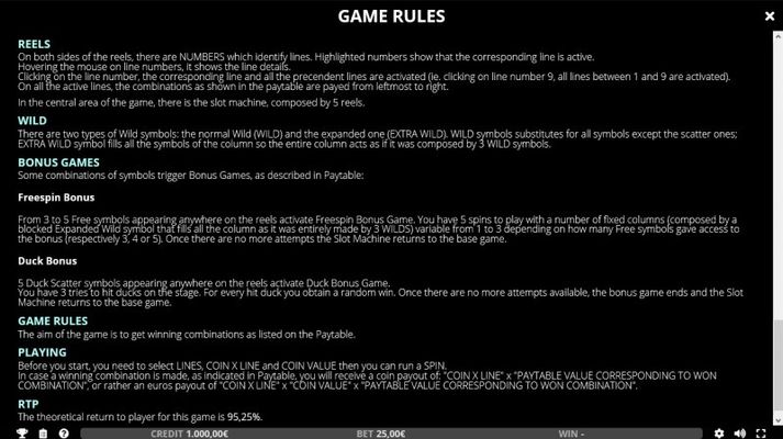 General Game Rules