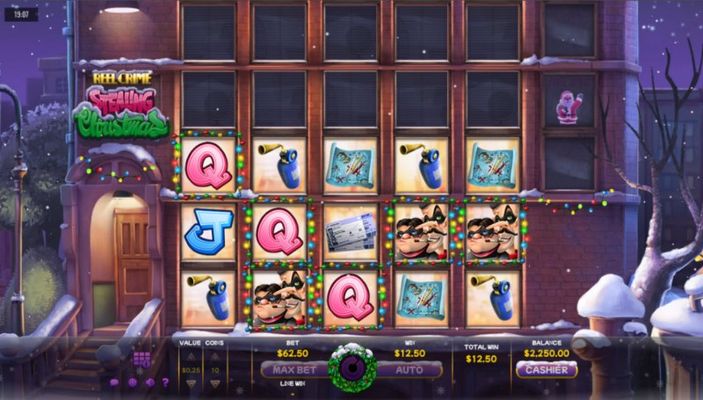 Scatter symbols triggers the free spins bonus feature