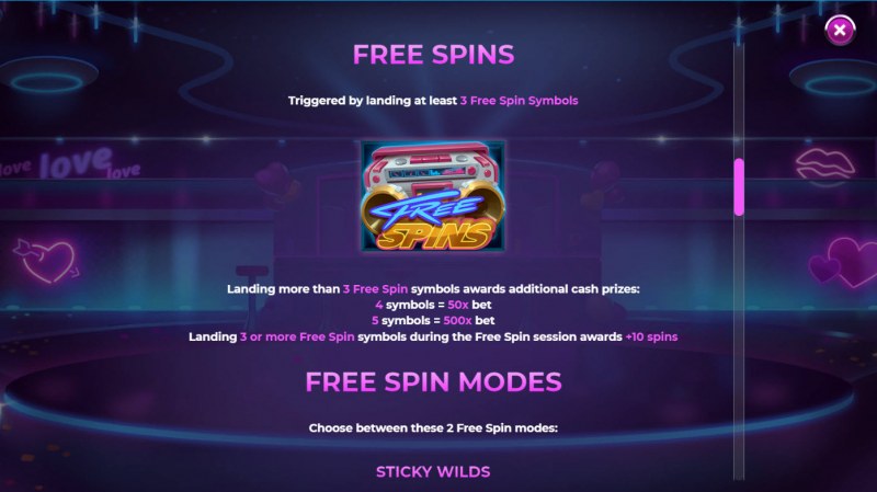 Free Spin Feature Rules