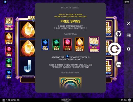 Free Spin Feature Rules