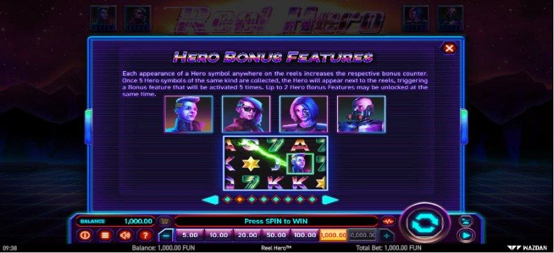 Hero Bonus Feature