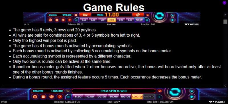 General Game Rules