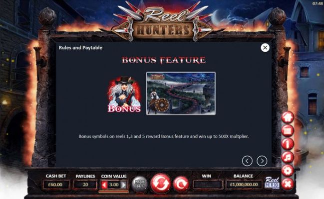Reel Hunters :: Bonus Game Rules