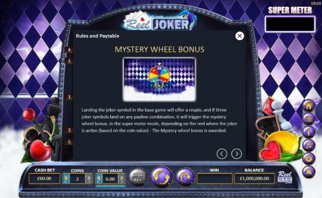 Reel Joker :: Mystery Wheel Bonus