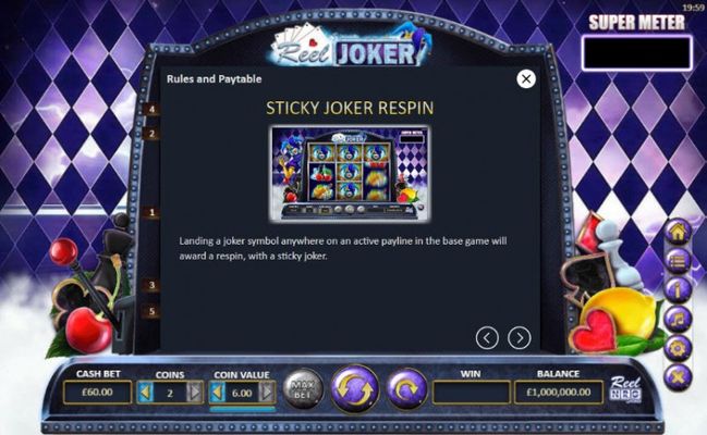 Reel Joker :: Sticky Joker Respin