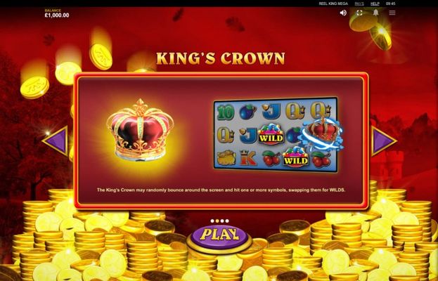Reel King Mega :: Crown Symbol