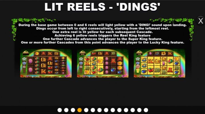 Reel Lucky King Megaways :: Feature Rules