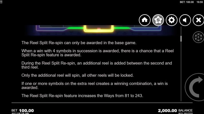 Re-Spin Feature Rules