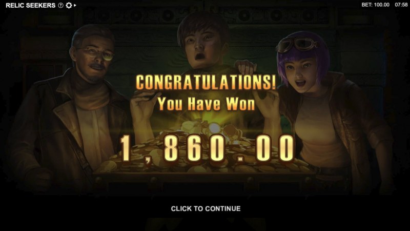 Total free spins payout
