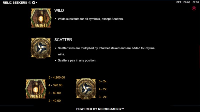 Wild and Scatter Rules