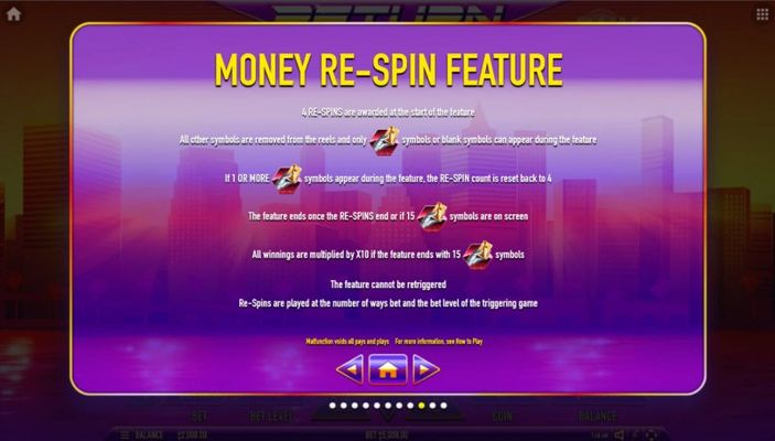 Money Re-Spin Feature