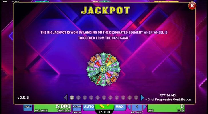 Jackpot Rules