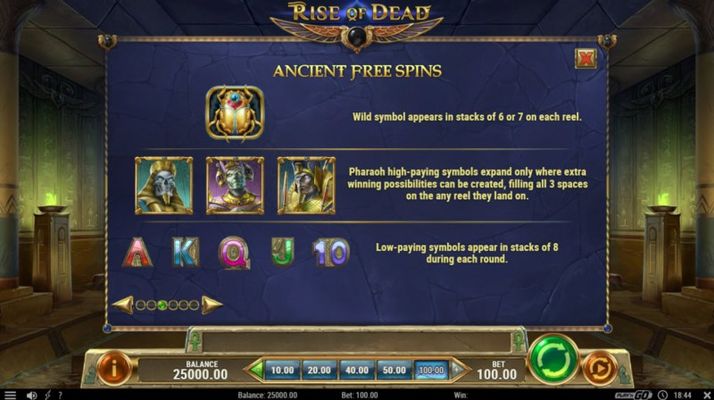 Free Spins Rules