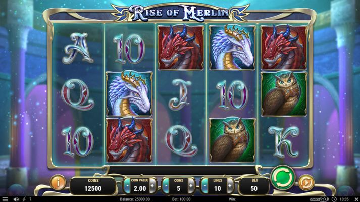 Rise of Merlin :: Main Game Board
