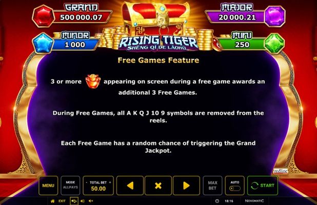 Rising Tiger Sheng Qi De Laohu :: Free Game Rules