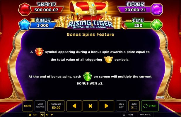 Bonus Spins Feature