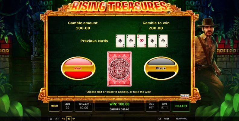 Red or Black Gamble Feature