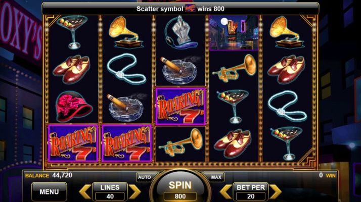 Scatter symbols triggers the free spins feature