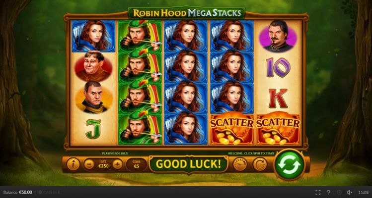 Robin Hood Mega Stacks :: Main Game Board