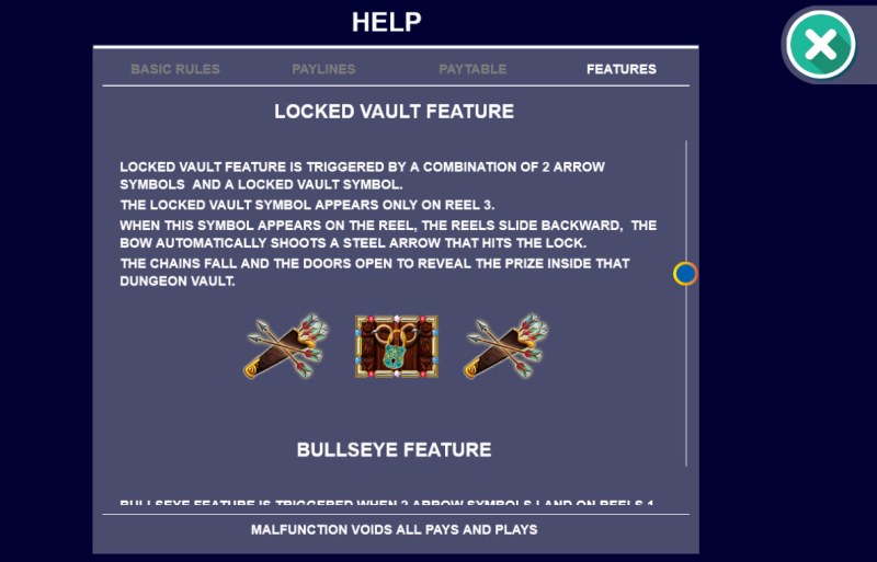 Locked Vault Feature