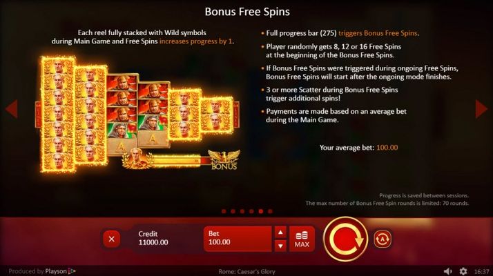 Bonus Free Spins