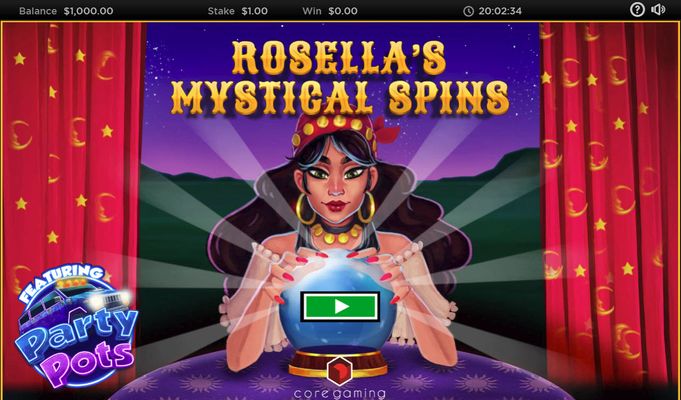 Play slots at Win Windsor: Win Windsor featuring the Video Slots Rosella's Mystical Spins with a maximum payout of $250,000