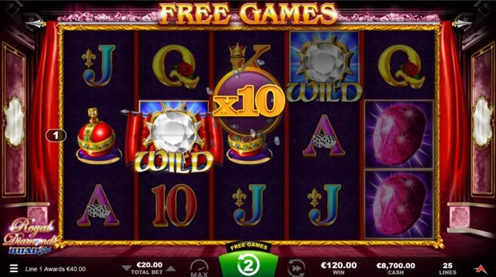 Free Spins Game Board