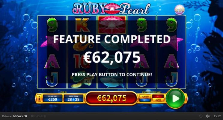 Total Free Spins Payout