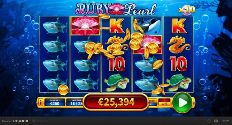 Multiple winning paylines