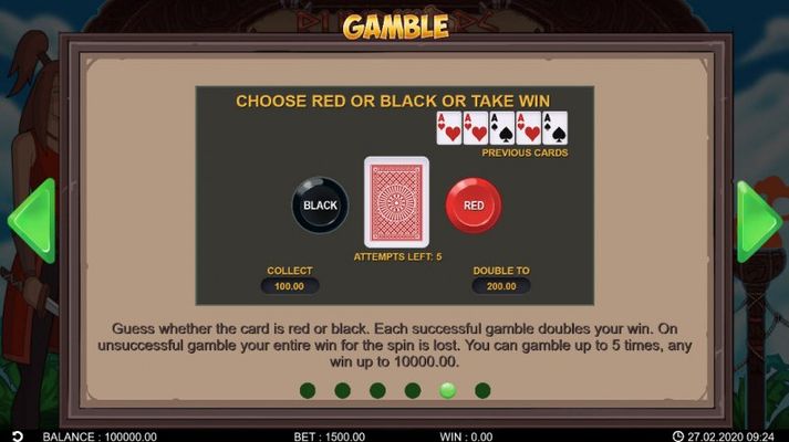 Gamble Feature Rules