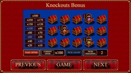 Knockouts Bonus