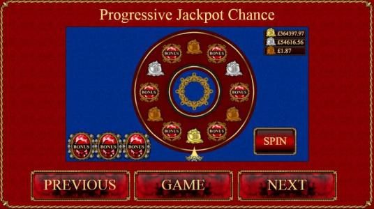 progressive Jackpot Chance