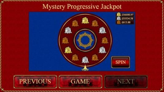 Mystery Progressive Jackpot