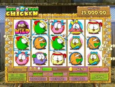 an $80 jackpot triggered by multiple winning paylines
