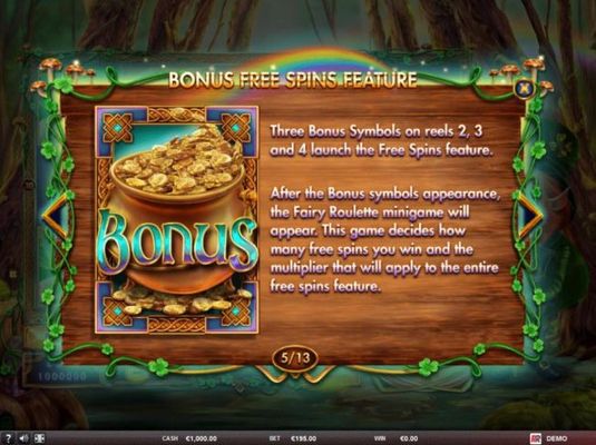 Free Spins Bonus Game Rules