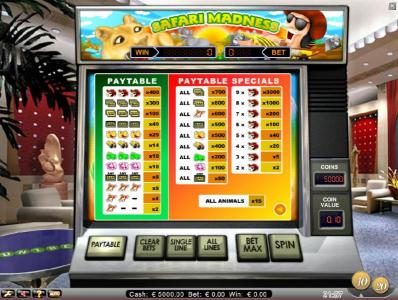 slot game symbols paytable